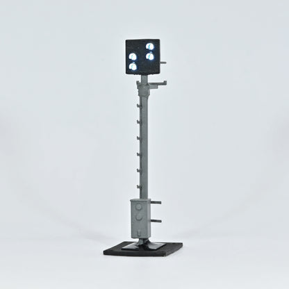 Verschubsignal 2-begriffig – Epoche 3 – H0