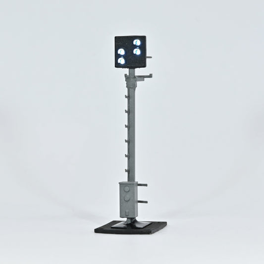 Verschubsignal 2-begriffig – Epoche 3 – H0